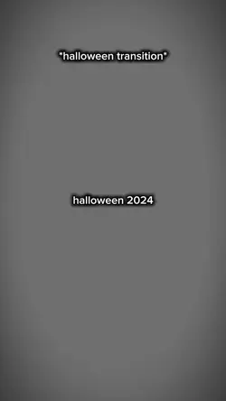 Halloween transition