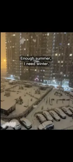 I need Winter.
