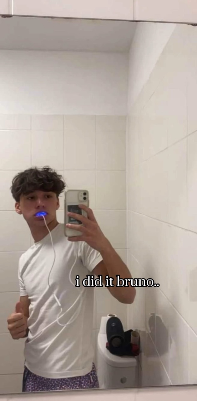 i did it bruno…