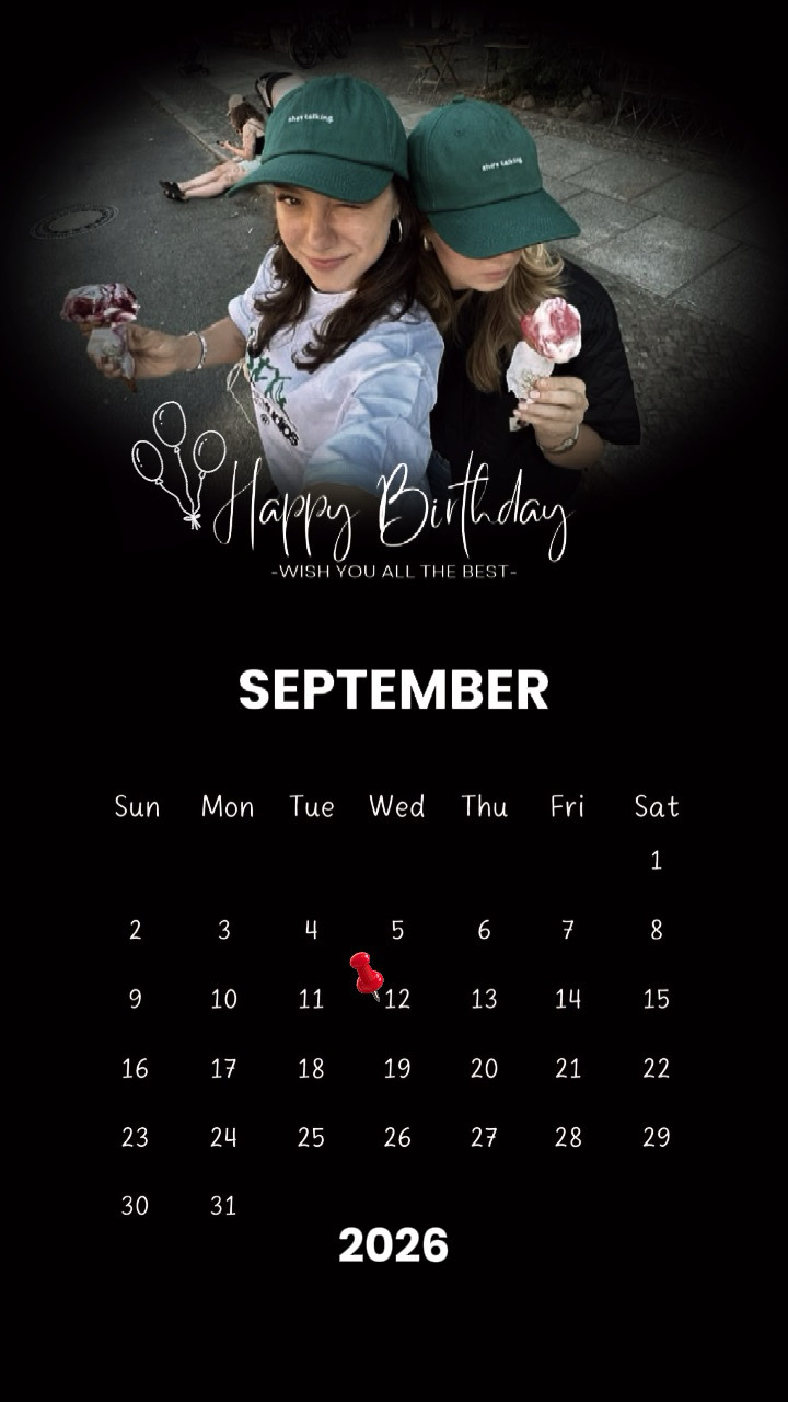 Hbd sept 12,2026