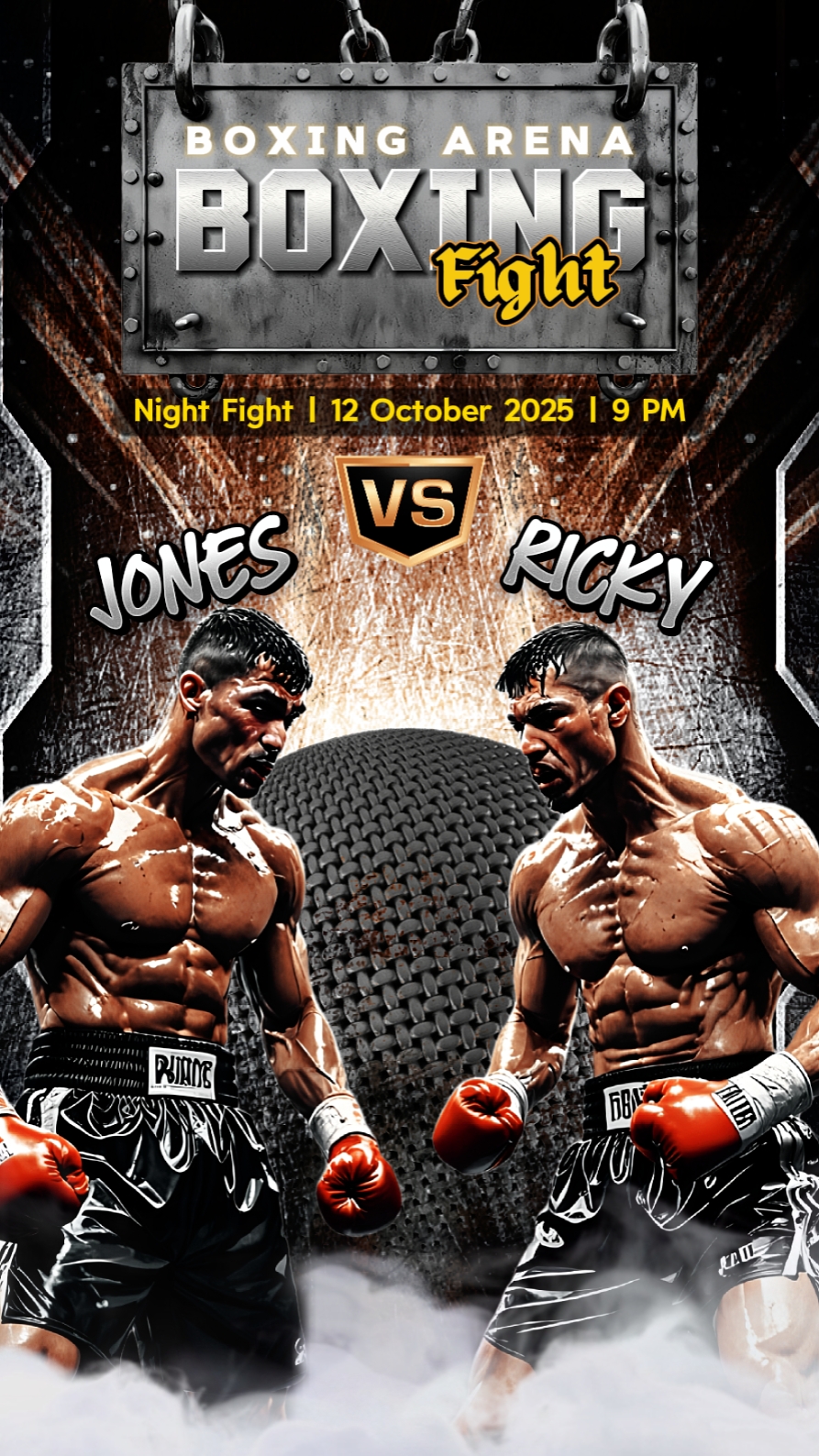 Cartel De Boxeo