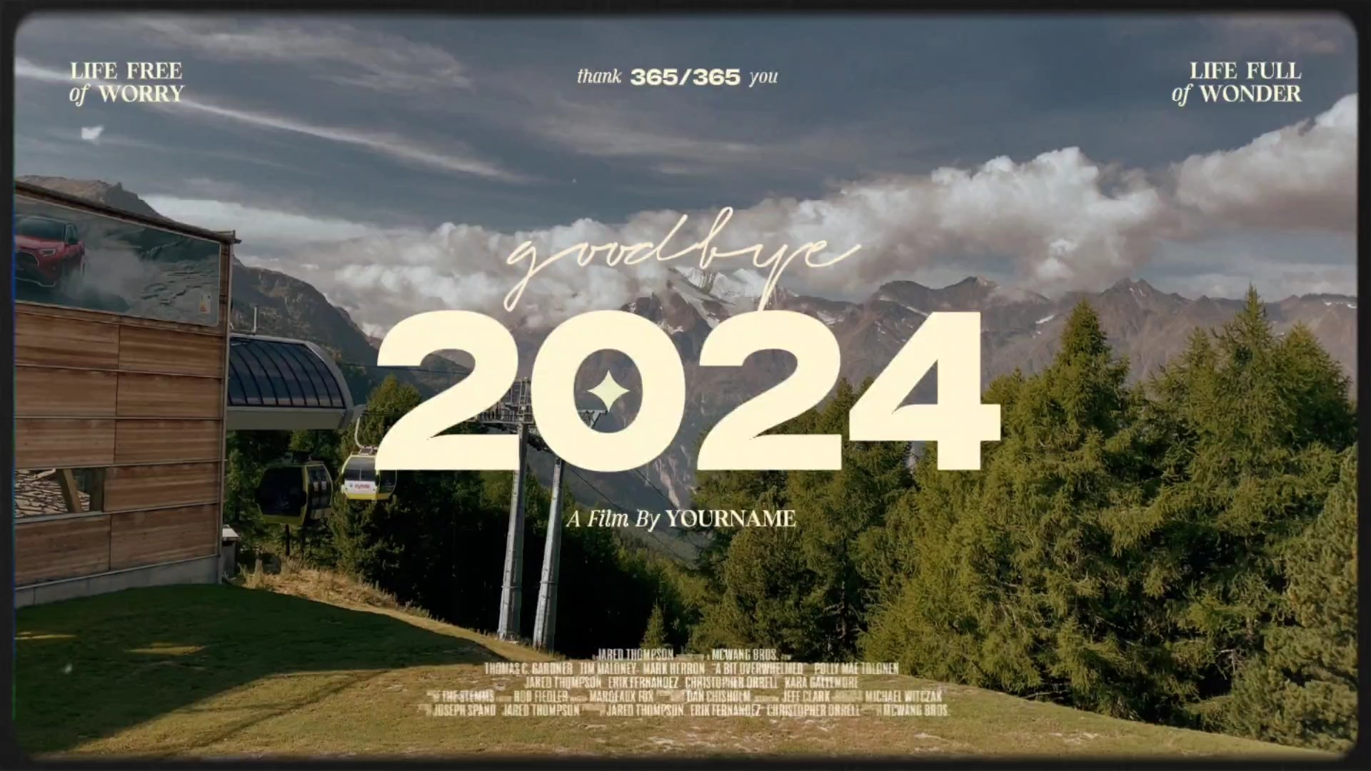 Cinématique de récapitulation 2024