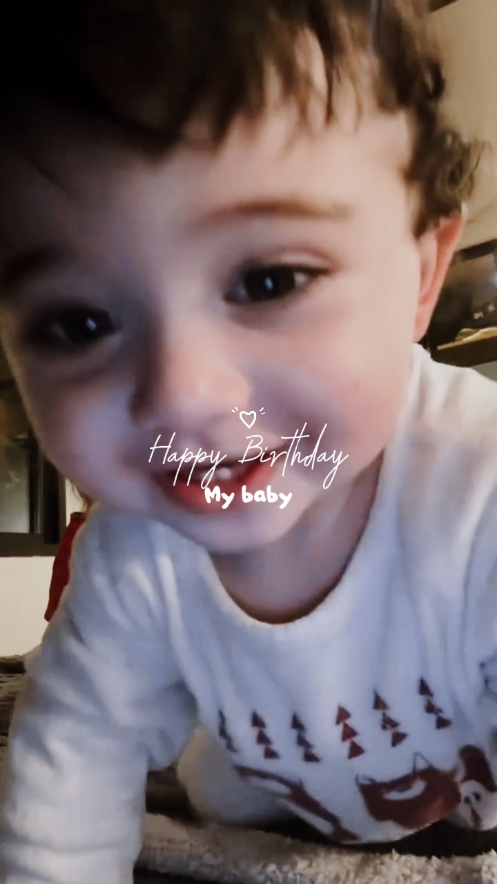 Geburtstag mein Baby 