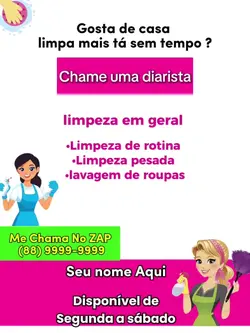 ANÚNCIOS DE DIARISTA