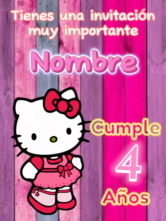 Kitty Convite 