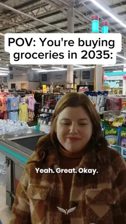 buying groceries