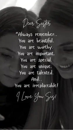 To My Sister