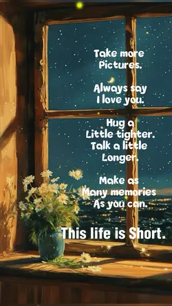 This life is short 