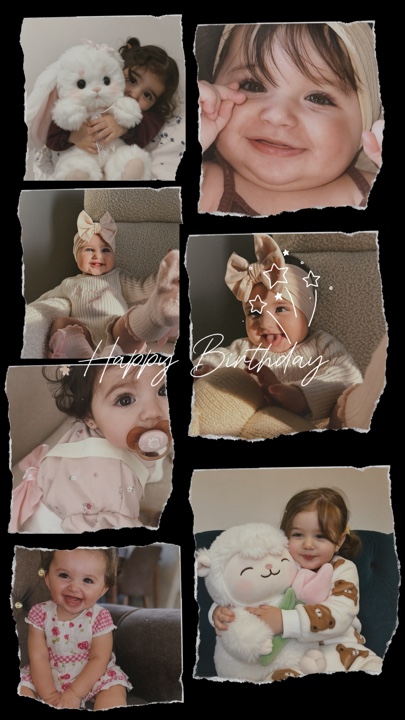 Feliz aniversário meu bebê