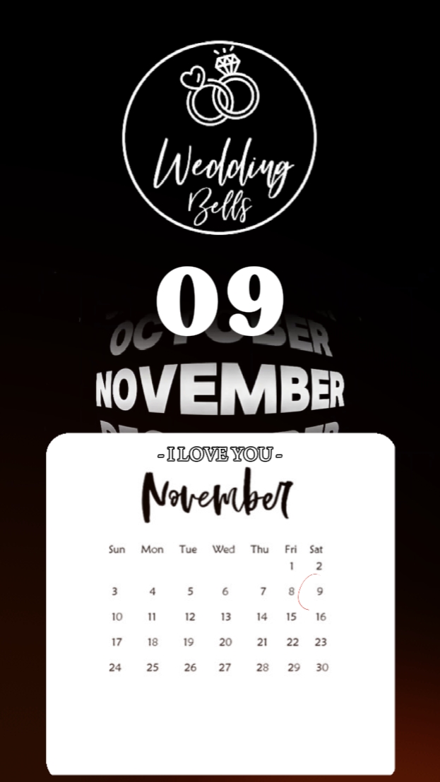 Mariage du 9 novembre