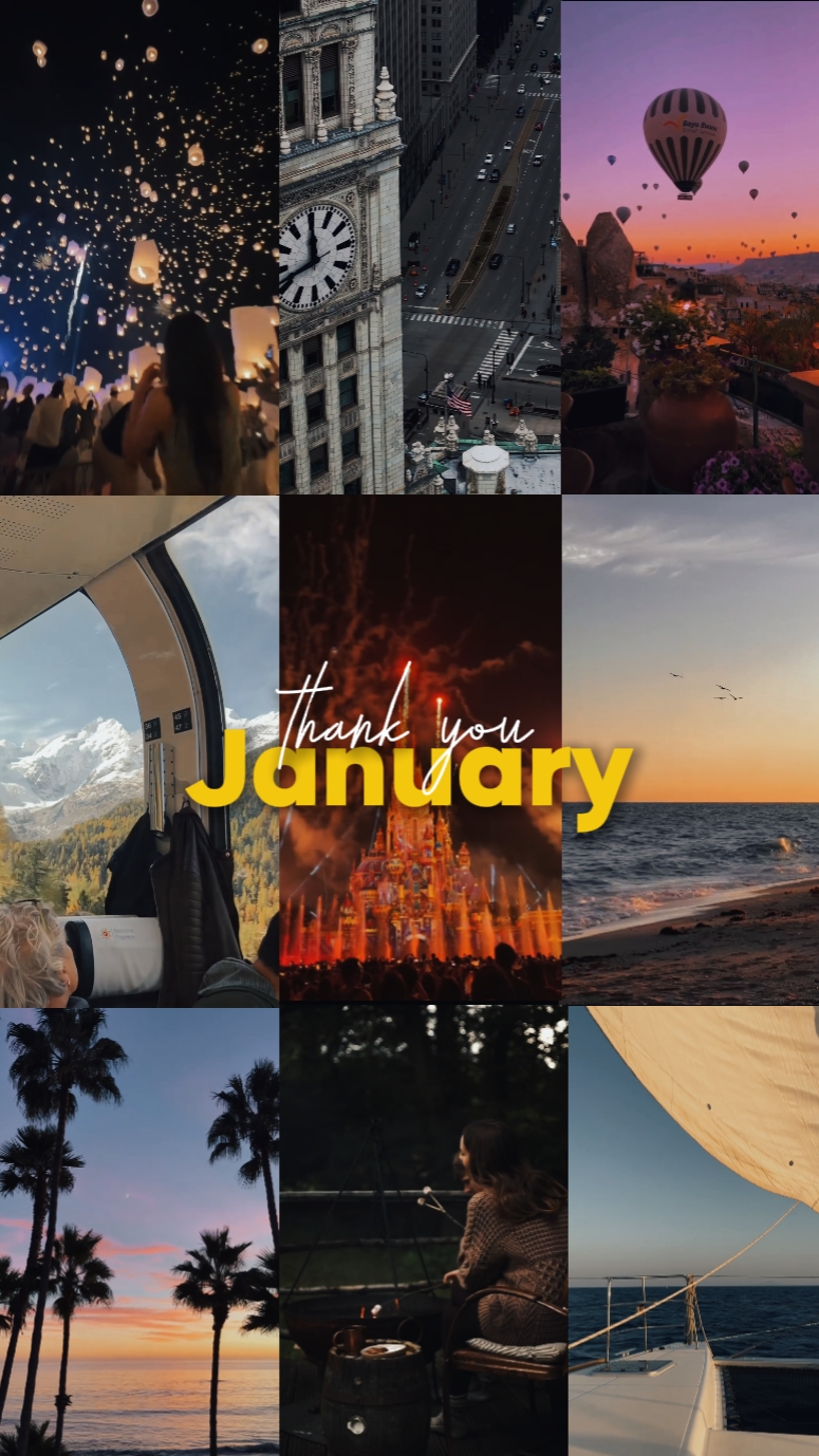 Thank you January