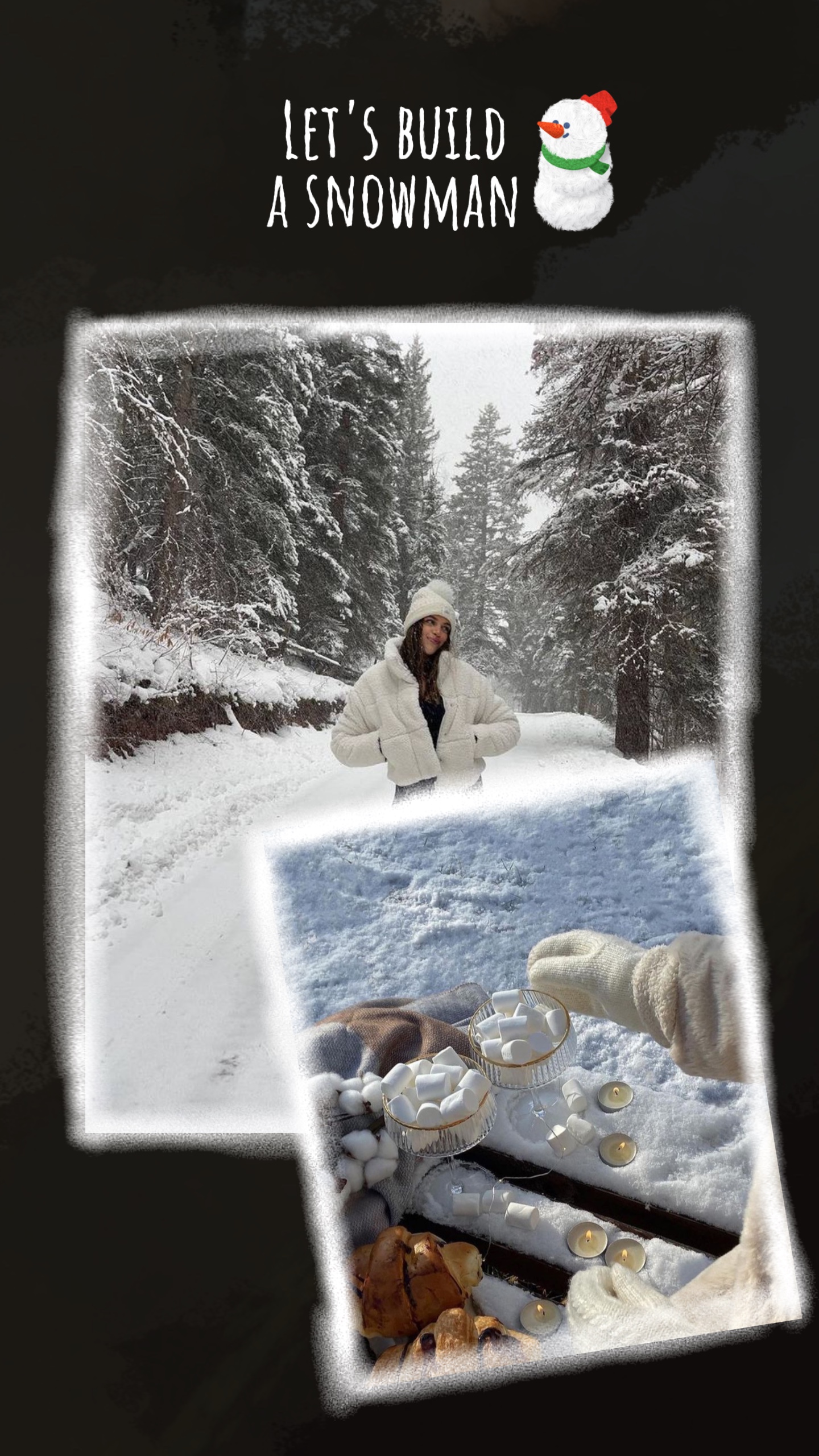 Vamos A Construir Un Muñeco De Nieve