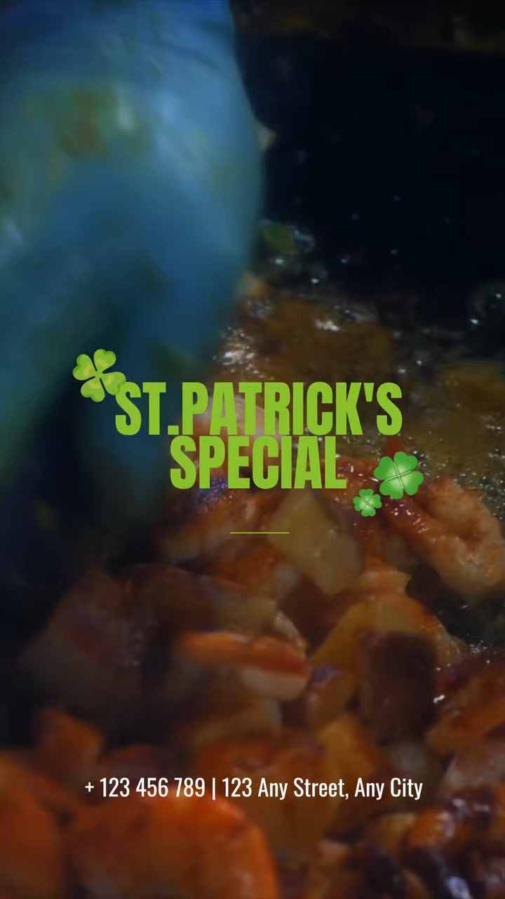 Menú de San Patricio⚡