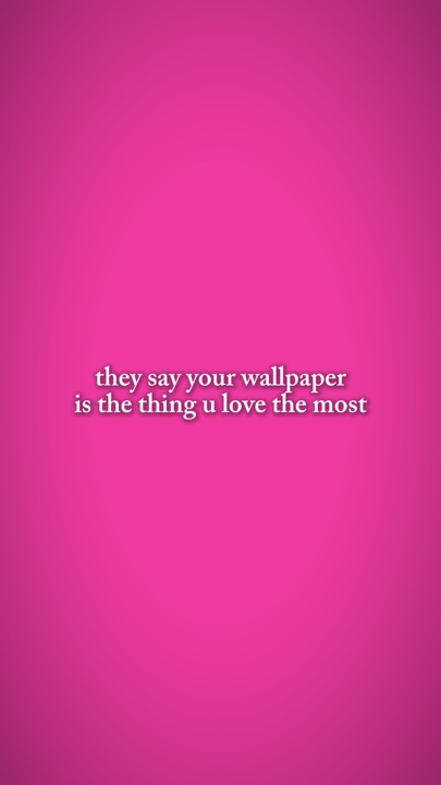 your wallpaper