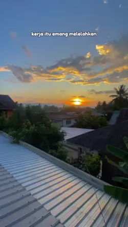 kerja itu capek