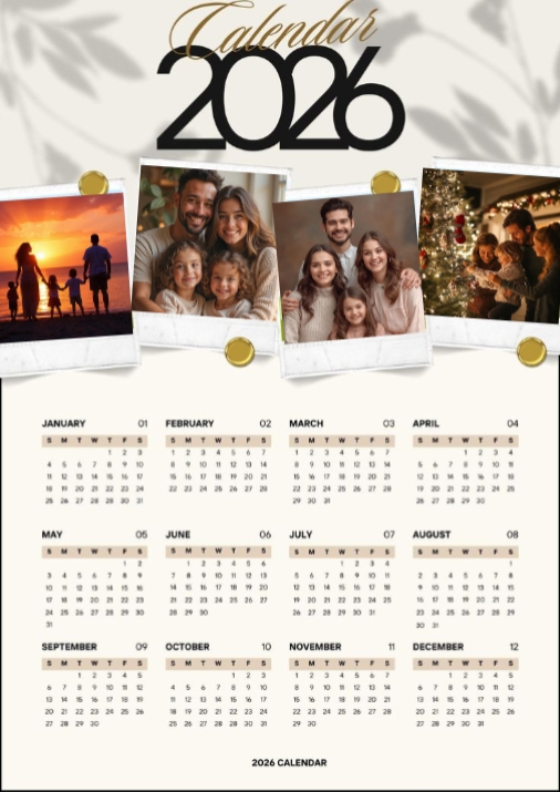 2026 Calendar 