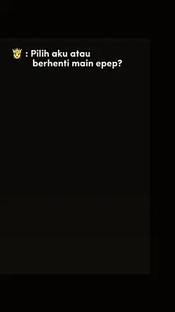 pilih aku atau