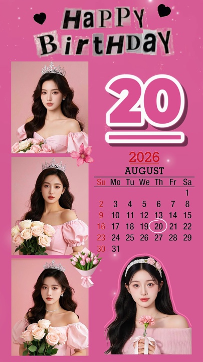 Hbd 20 August 