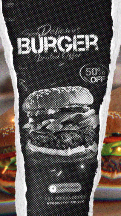 Póster fotográfico de comida 6