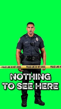 POLICE TAPE MEME