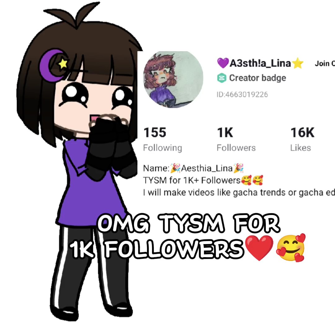 TYSM FOR 1K