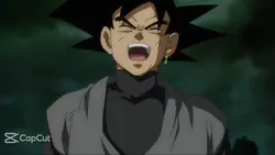 Goku Black tela verd