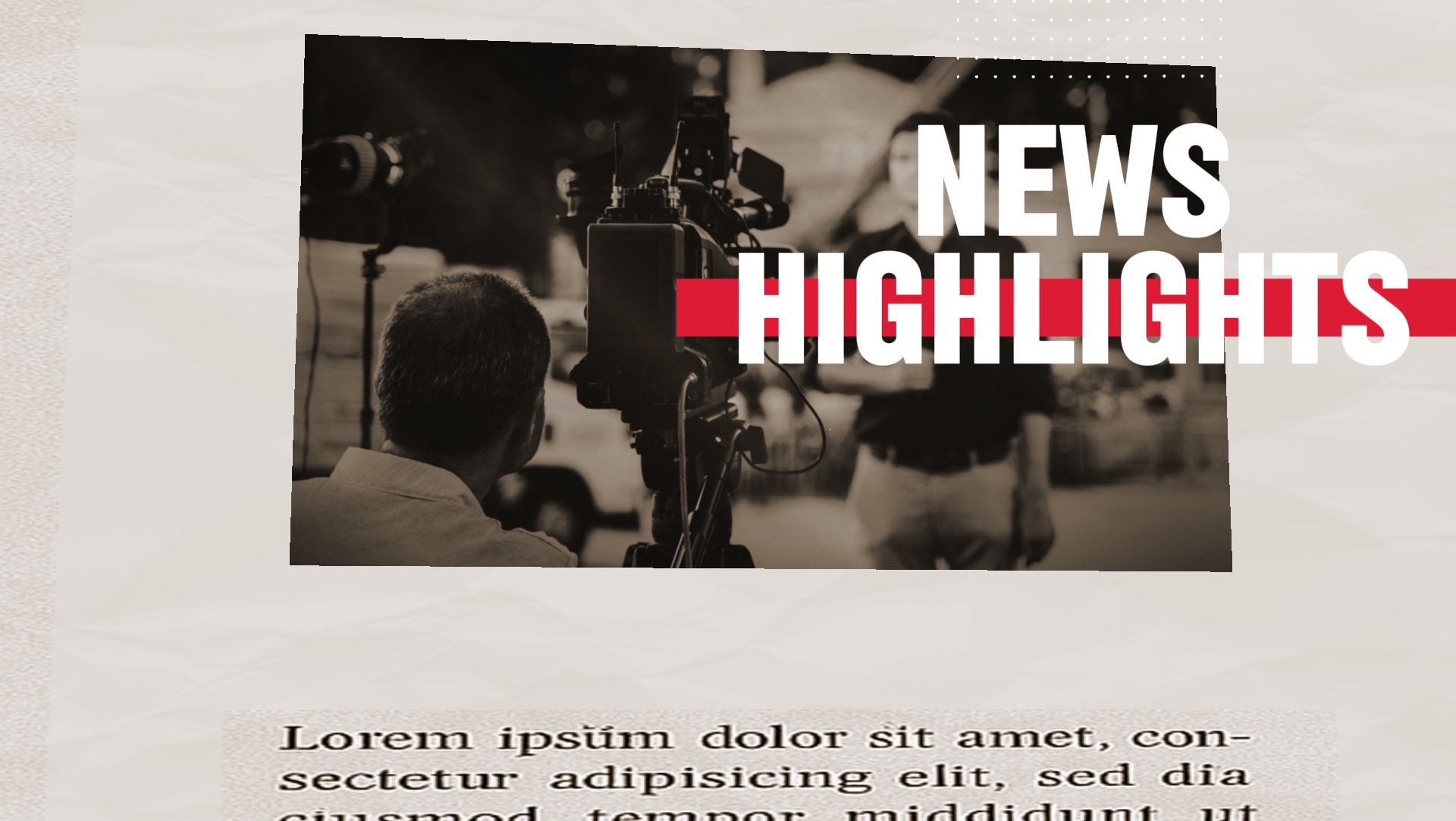 NOTICIAS INTRO DRAMÁTICO