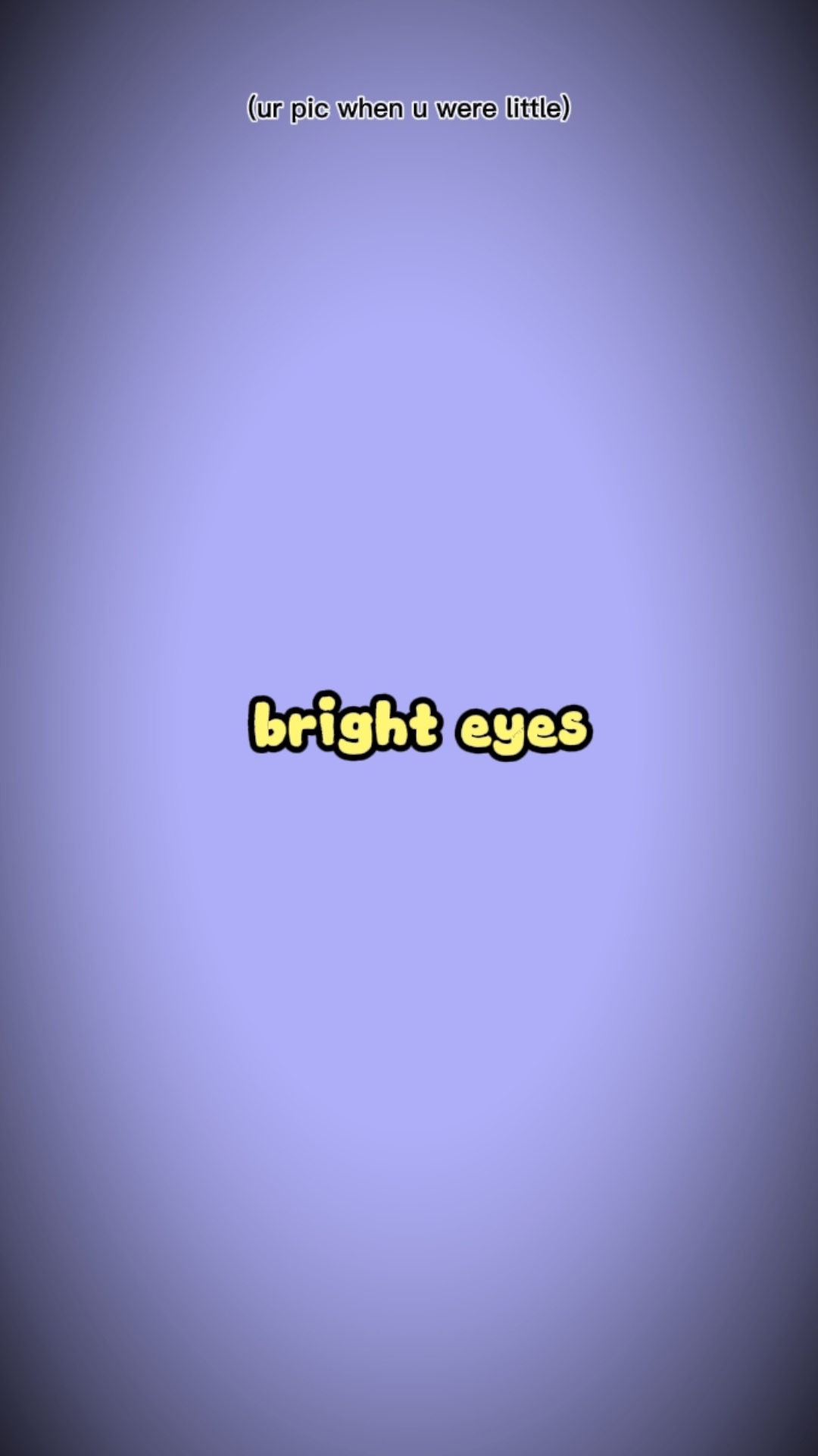 yeux brillants 