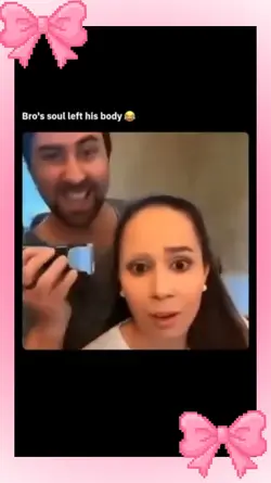 Eyebrow prank