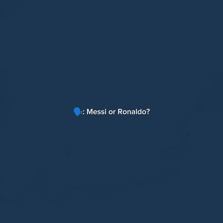 Messi oder Ronaldo?