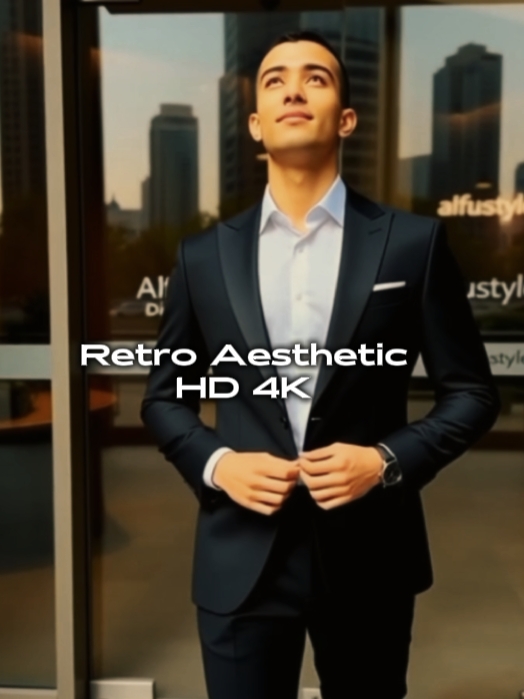 Estilo de esmoquin retro
