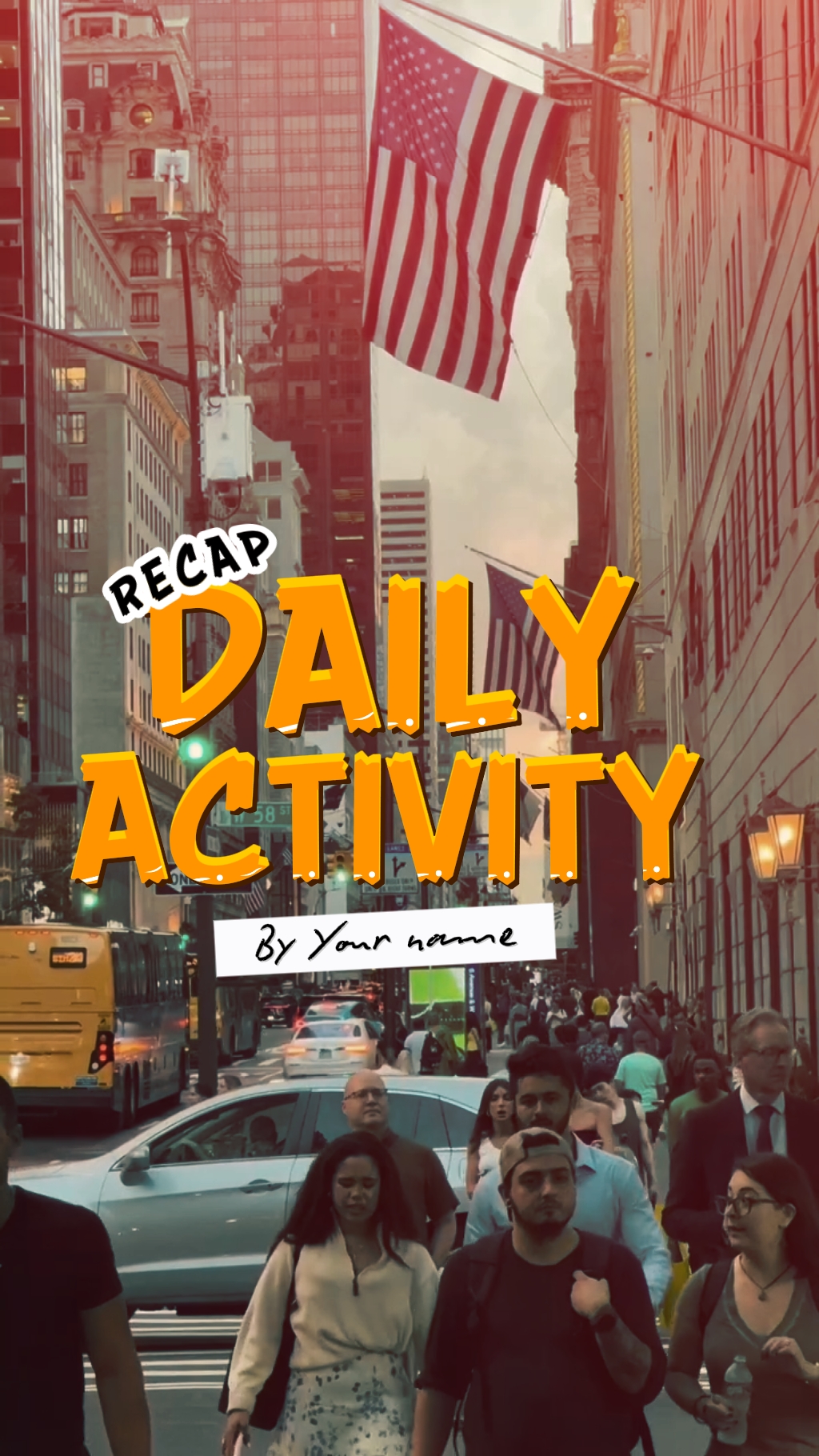 RECAP DAILY ACTIVITY