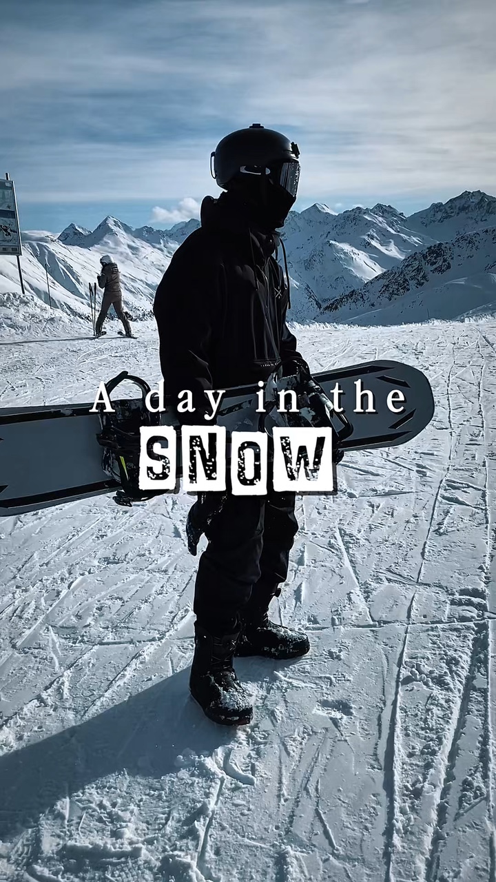 Ein Tag im Schnee 