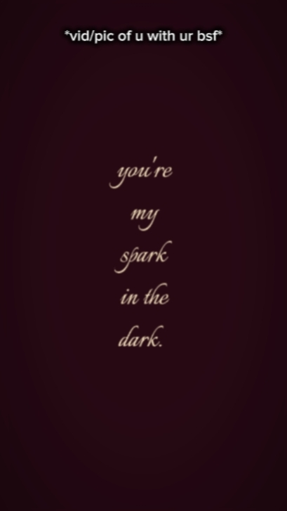 you're my spark