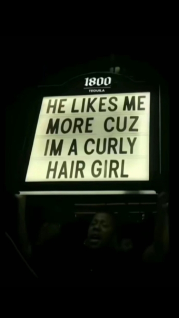 Soy un pelo rizado