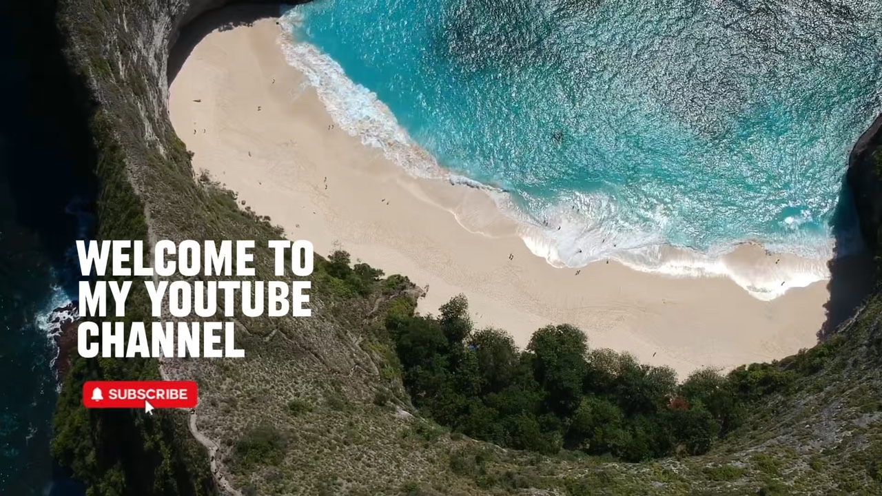 Youtube Giriş Şablonu, Seyahat Teması, Minimalist Tarz