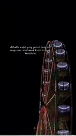 di balik wajah yang 