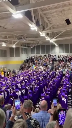Slowmo graduation 