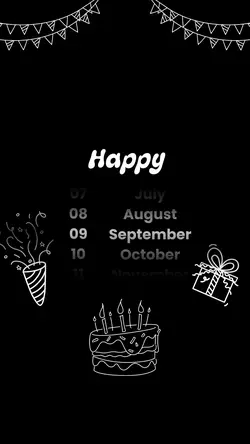 HBD 9 September 2025