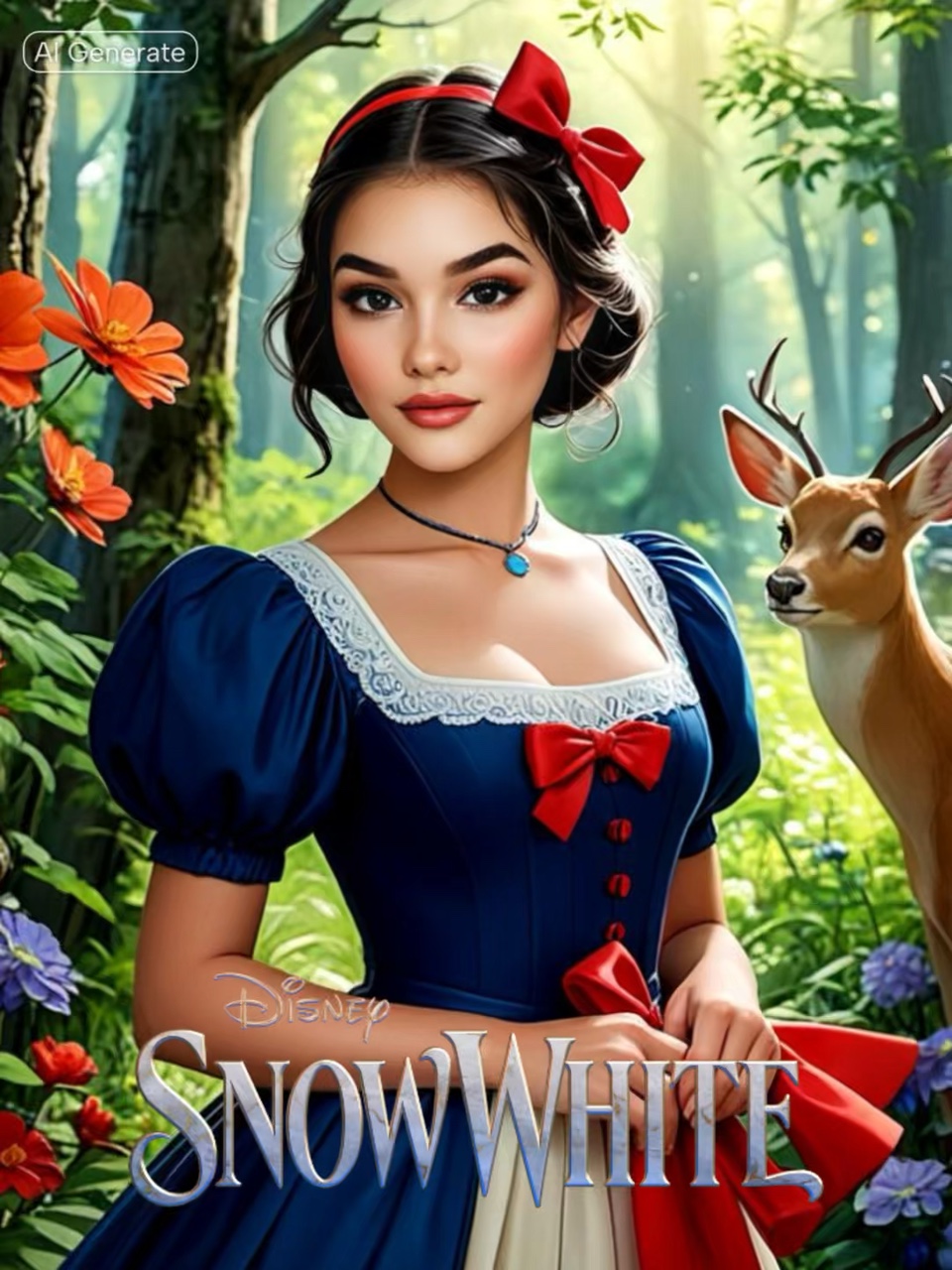 Snow White AI Filter