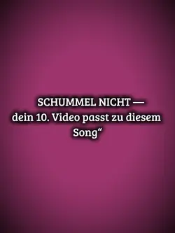 Schummel nicht