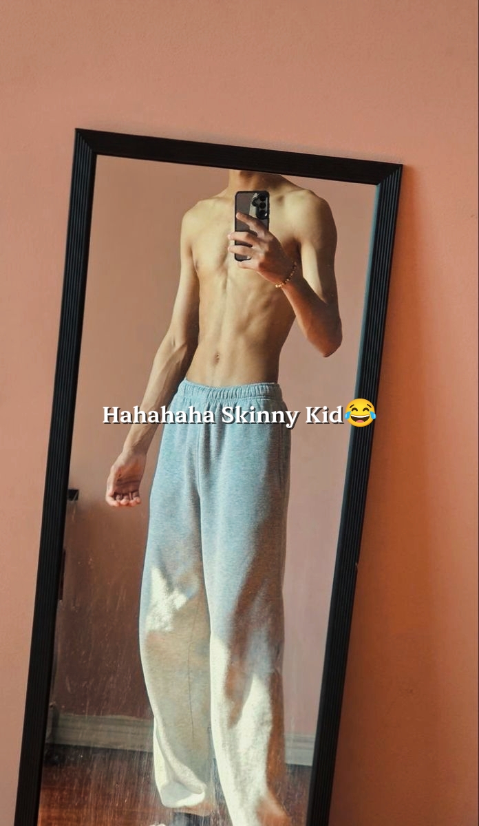 haha skinny kid