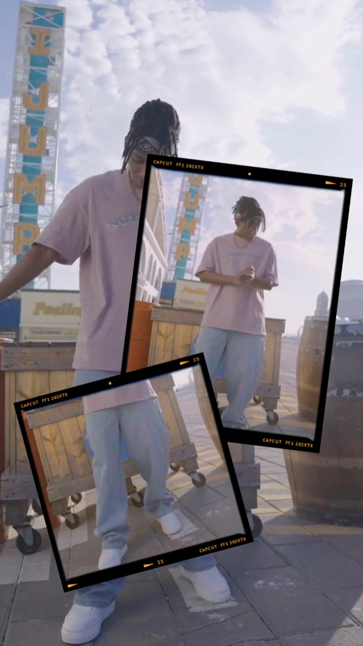 Kleidung Produkt Anzeige Liedtexte TikTok Style