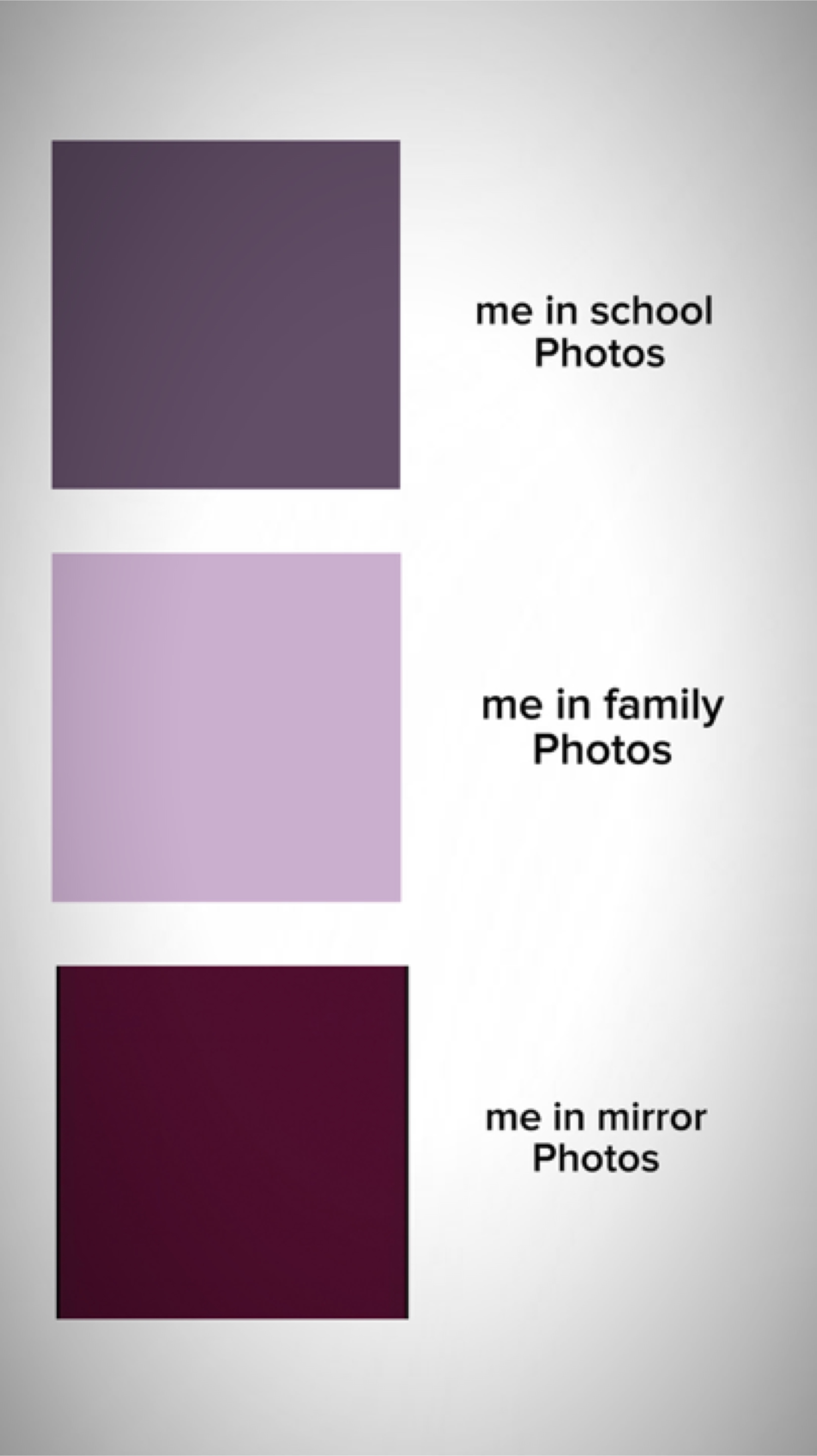 Ich auf Familienfotos 