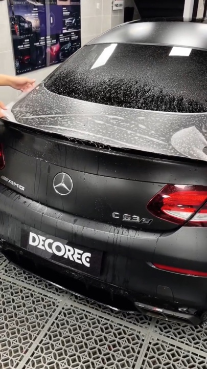 tinting car