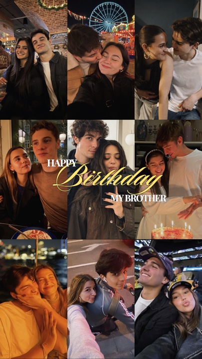 Anniversaire mon frère