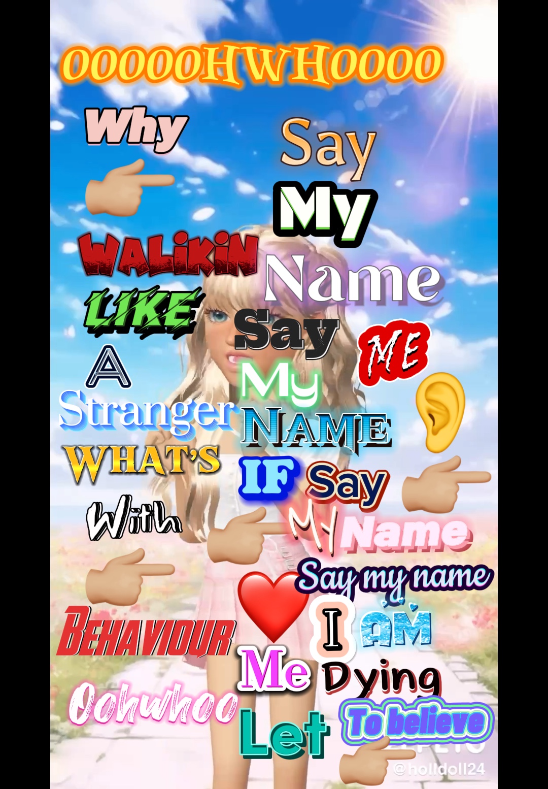 Say my name