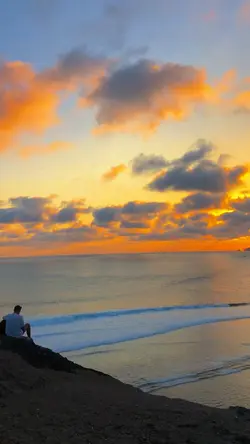 Video sunset estetik