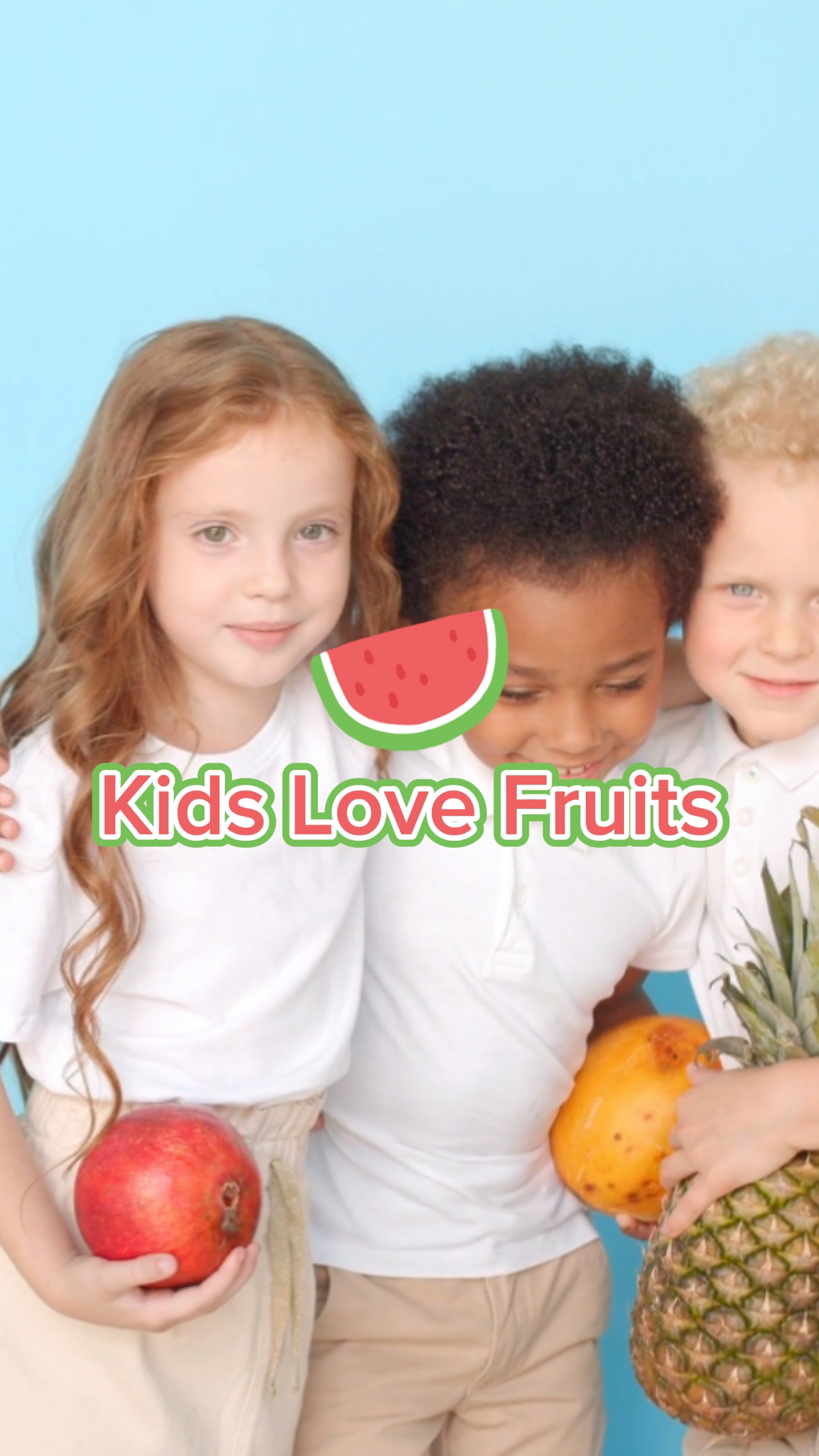 Les enfants adorent les fruits