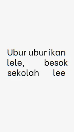 Besok sekolah lee